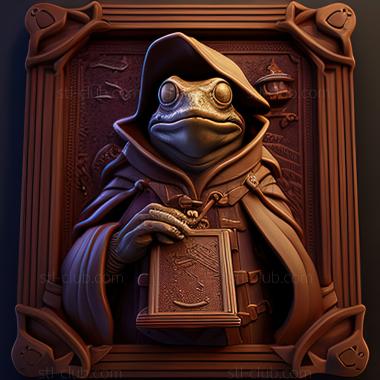 3D модель St Frog Detective 2 Дело невидимого волшебника игра (STL)